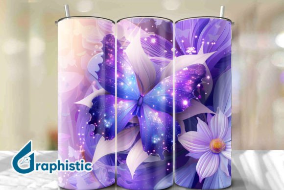 Break Through Butterfly Tumbler Wrap 23