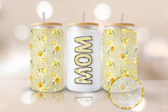 Mom Libbey Cup Wrap PNG Flowers UVDTF Review
