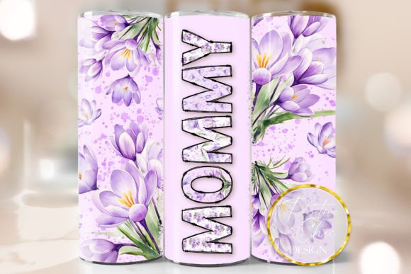 Mommy Tumbler Wrap Sublimation Design Review