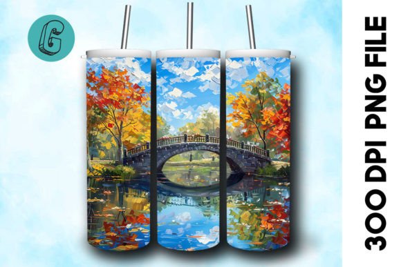 Oil Paint Autumn Park Tumbler Wrap 23 Review