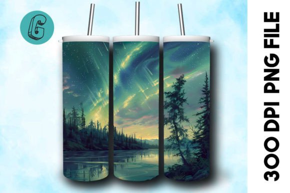 Oil Paint Northern Light Tumbler Wrap 34 Review