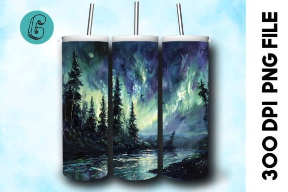 Oil Paint Northern Light Tumbler Wrap 36 Review