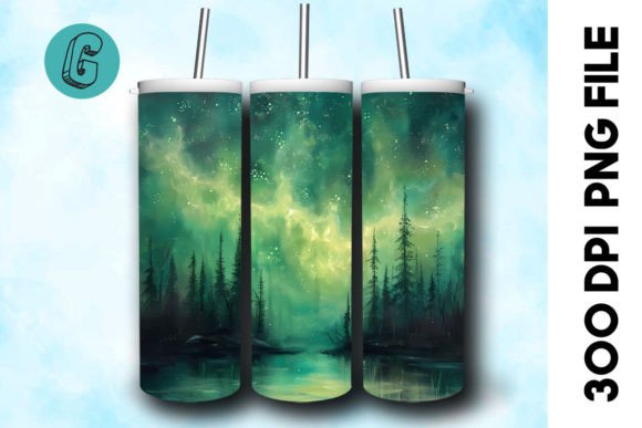 Oil Paint Northern Light Tumbler Wrap 38 Review