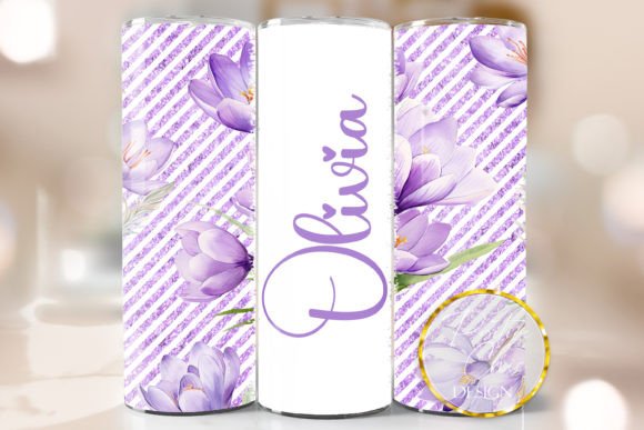 Personalized Flowers Spring Tumbler Wrap Review