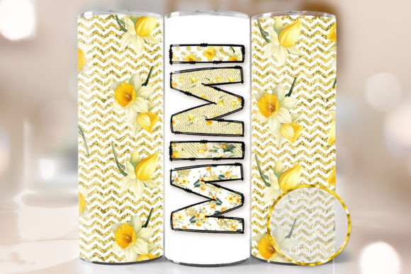 Spring Floral Mimi Tumbler Wrap PNG Review